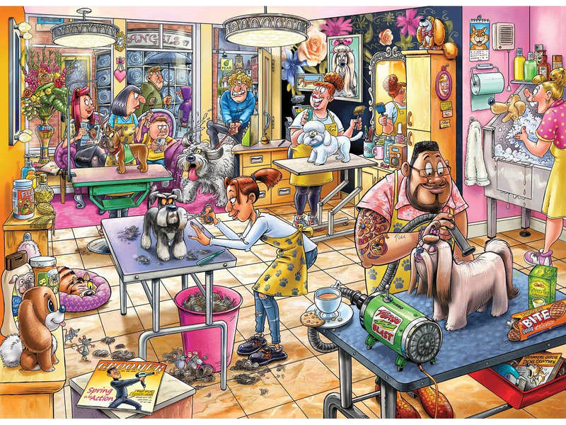 Wasgij Mystery Puzzle 23 Pooch Parlour! (1000)