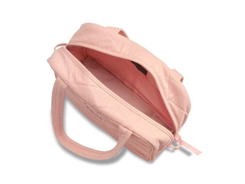 Karen - Toilet bag with handle - Nude quilt