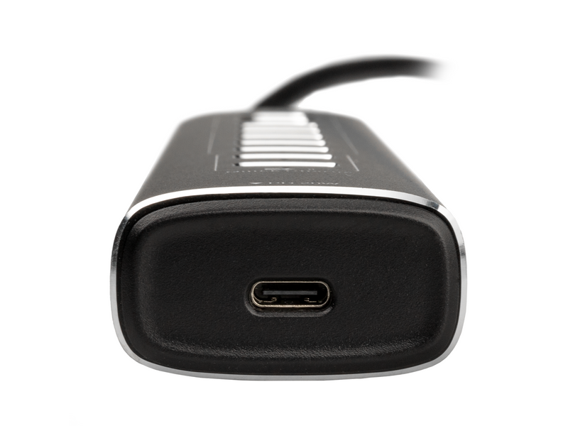 Nitro Concepts UH1 10-Port HYBRID USB HUB USB-Hubs - 10 - Schwarz