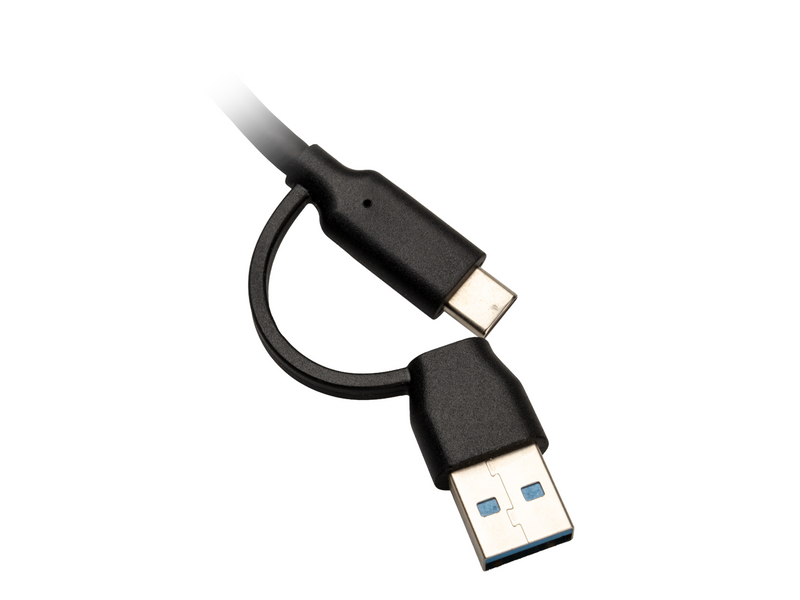Nitro Concepts UH1 10-Port HYBRID USB HUB USB-Hubs - 10 - Schwarz