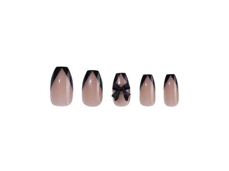 Dashy Nails - Black Ribbon