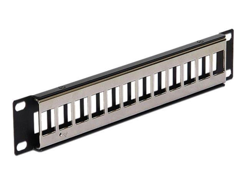 DeLOCK Keystone Patch Panel - 12 Ports