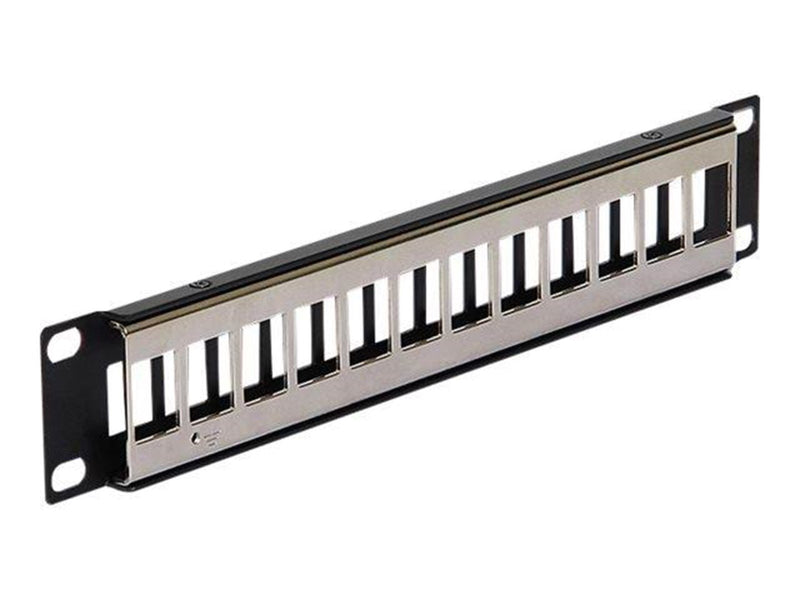 DeLOCK Keystone Patch Panel - 12 Ports