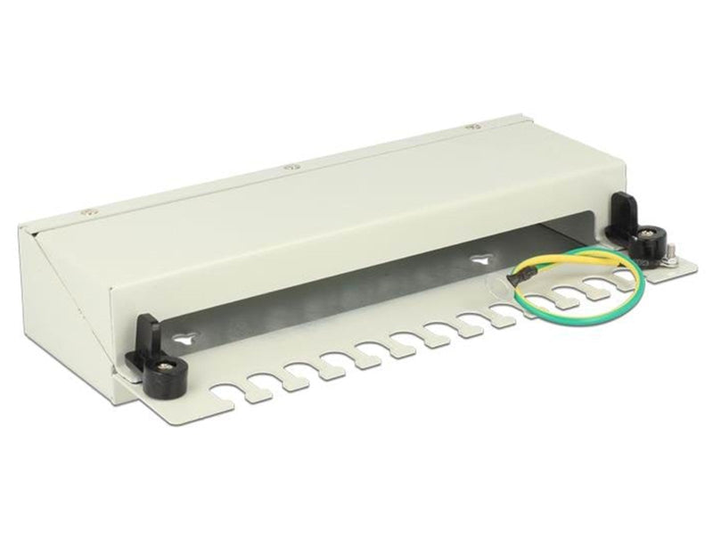 DeLOCK Keystone Desktop Patch Panel - 12 Ports