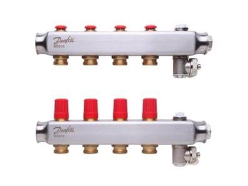 Danfoss floor heating manifold 4+4 SSM