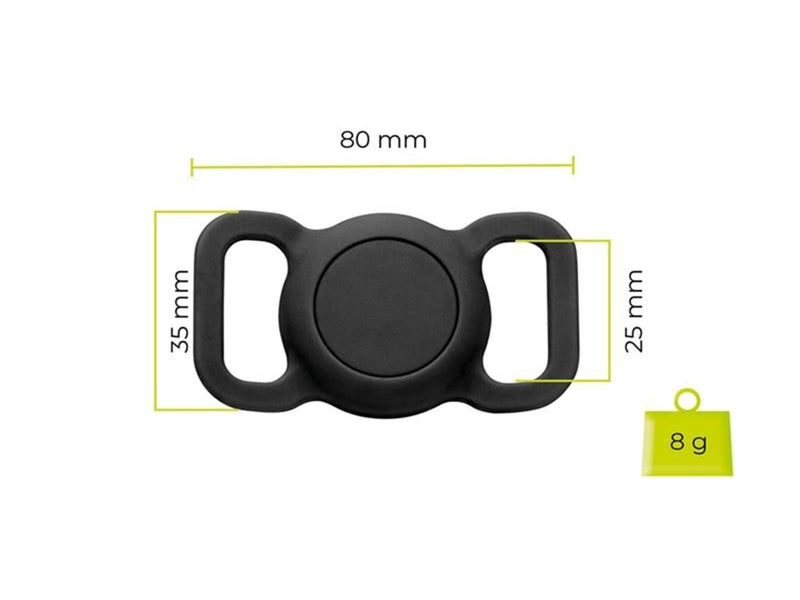 Mobile Origin AirTag Pet Collar - Black