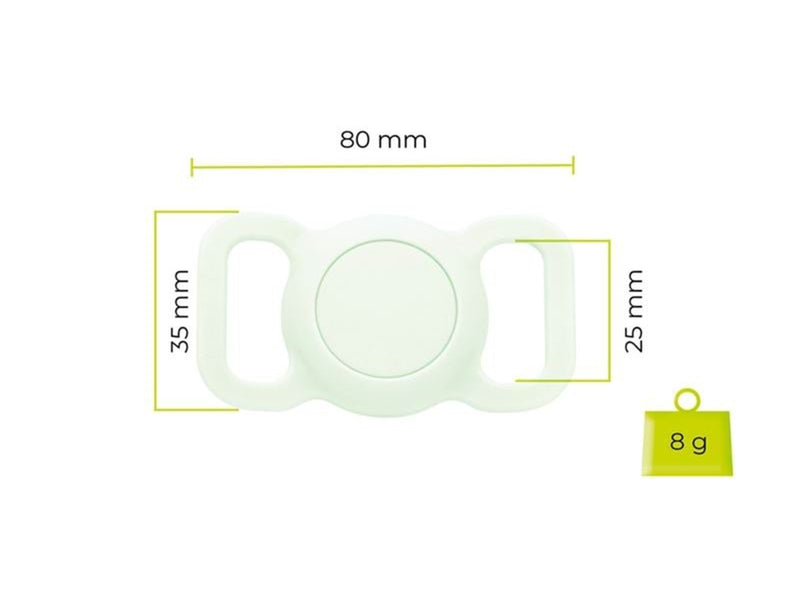 Mobile Origin AirTag Pet Collar - Luminous Green