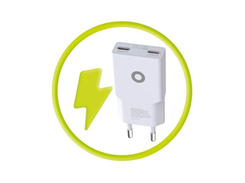 Mobile Origin GaN 30W Slim Charger MO18 - Dual USB-C