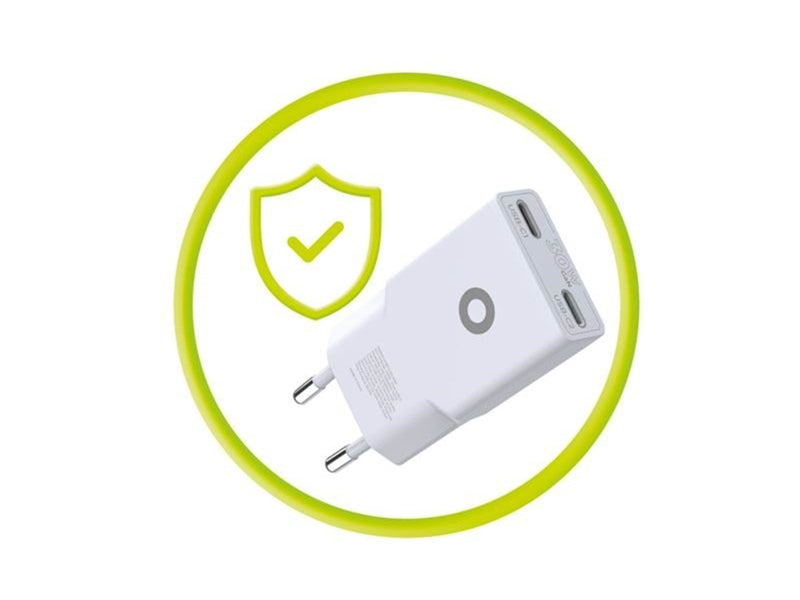 Mobile Origin GaN 30W Slim Charger MO18 - Dual USB-C