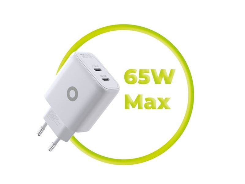 Mobile Origin GaN 65W Charger MO19 - Dual USB-C