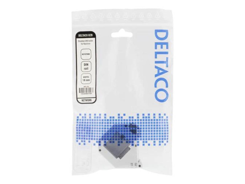 Deltaco Keystone Holder for DIN Rail