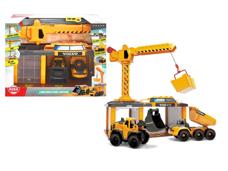 Dickie Volvo Construction Station Try Me