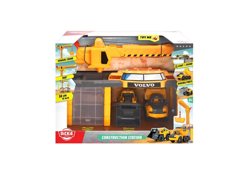 Dickie Volvo Construction Station Try Me