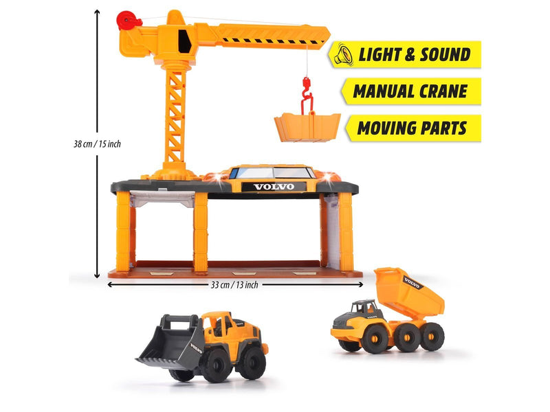 Dickie Volvo Construction Station Try Me