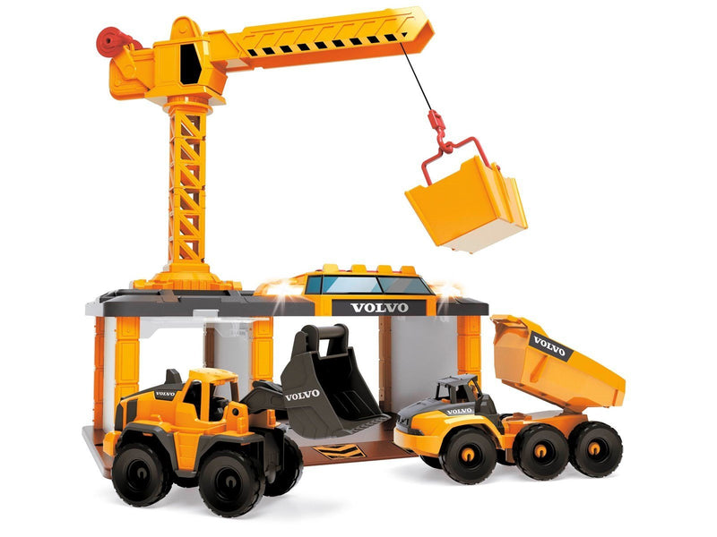 Dickie Volvo Construction Station Try Me