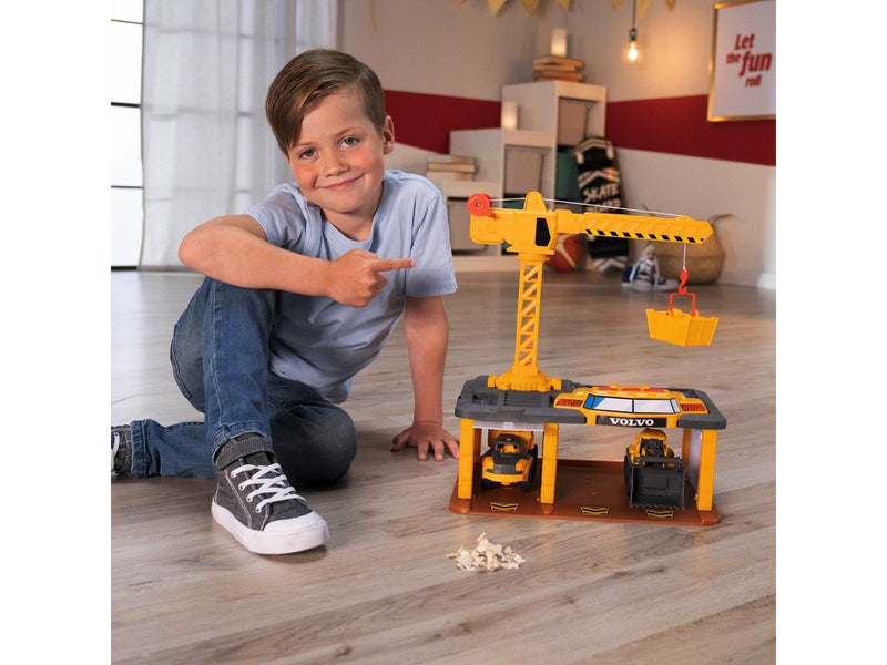 Dickie Volvo Construction Station Try Me