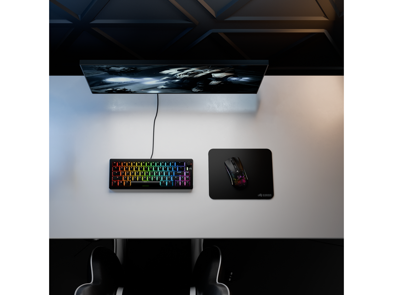 Glorious Mouse Pad 2 Medium - Edgeless - Black