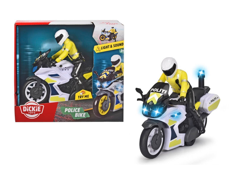 Dickie Police Bike - Danish