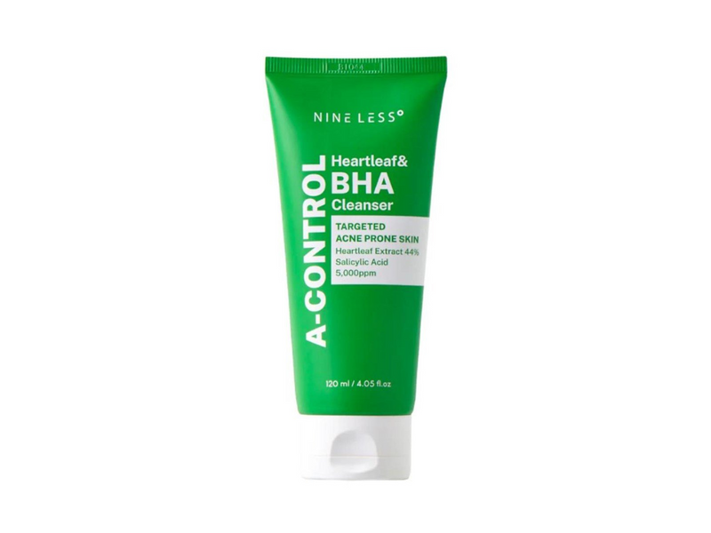 Nineless A-Control Heartleaf BHA ClearPore Cleanser 120 ml