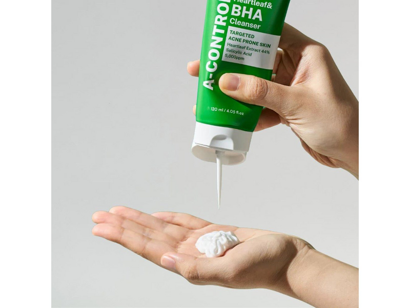 Nineless A-Control Heartleaf BHA ClearPore Cleanser 120 ml