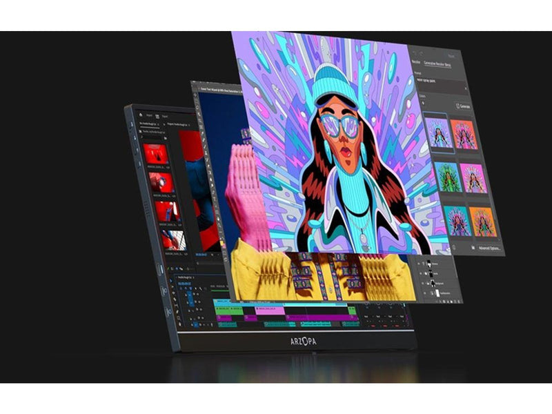 16" Arzopa Portable Monitor Z1RC