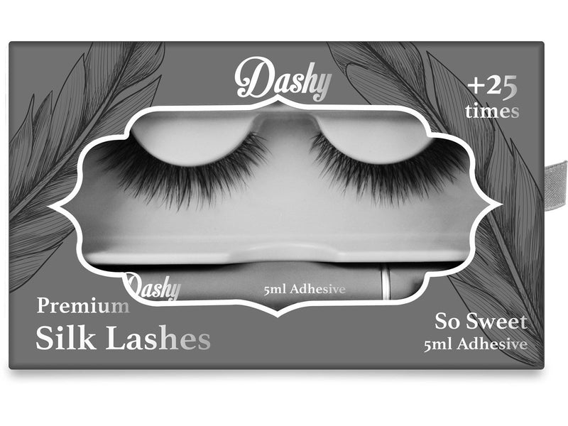 Dashy Premium Silk Lashes + 5 ml Adhesive So Sweet