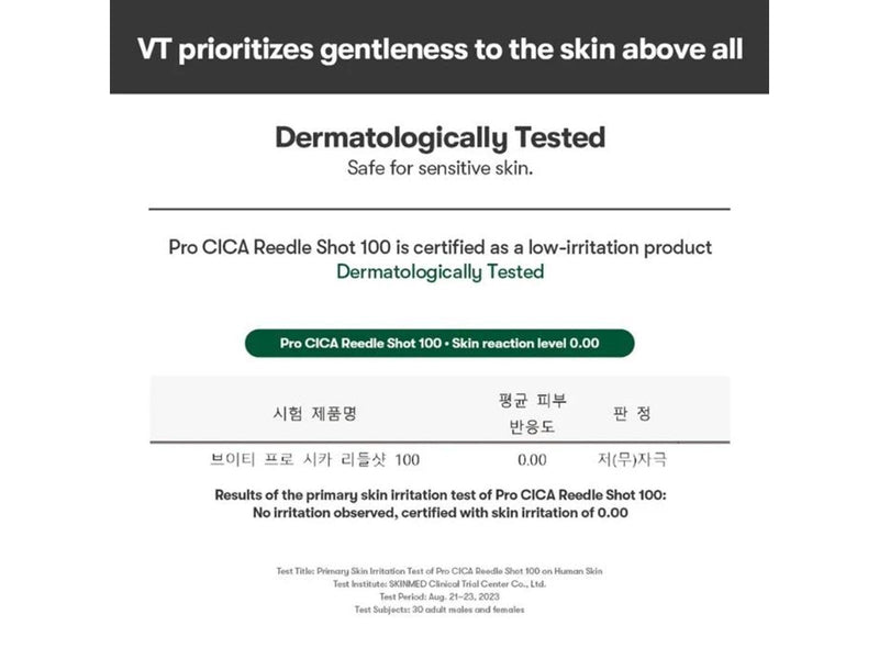 VT COSMETICS Pro Cica Reedle Shot 100 50ml
