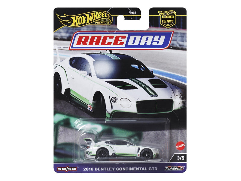 Hot Wheels Premium Car Culture Race Day 2018 Bentley Continental GT3