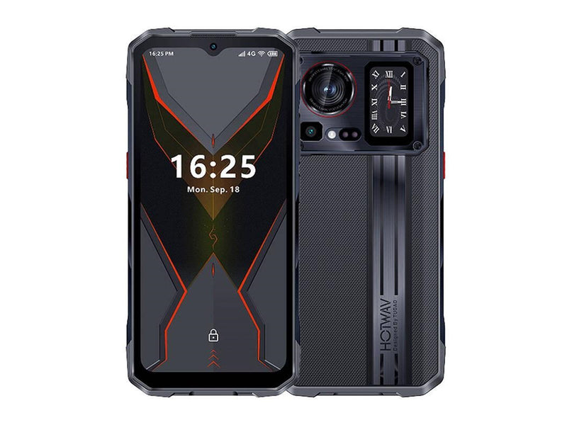 HOTWAV Cyber 15 Smartphone – 6.6" 12GB+12GB RAM 256GB – Black