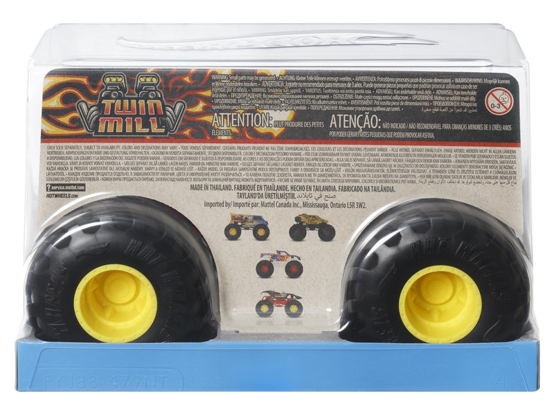 Hot Wheels Monster Trucks Oversized TWIN MILL Vehicle