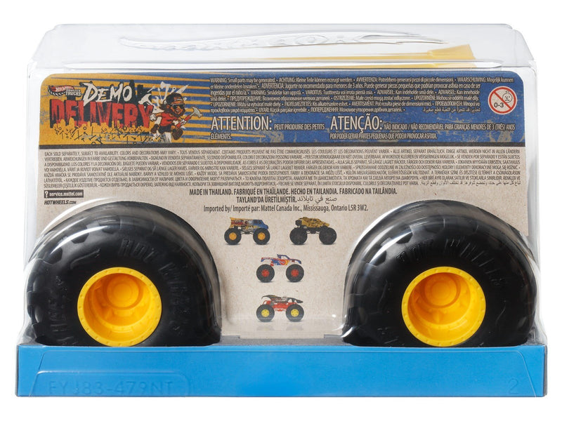 Hot Wheels Monster Trucks Oversized DEMO DELIVERY Vehicle