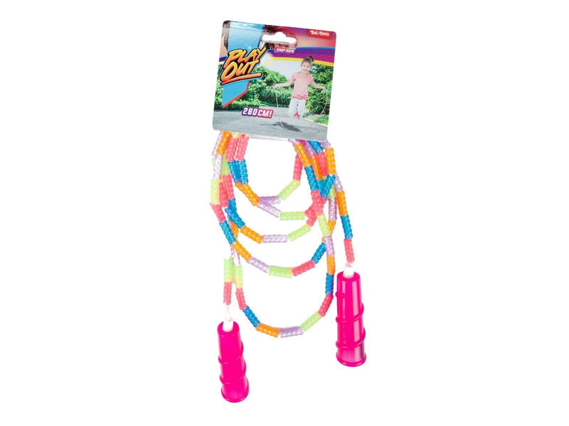 Toi-Toys Skipping Rope with Colored Beads 280cm