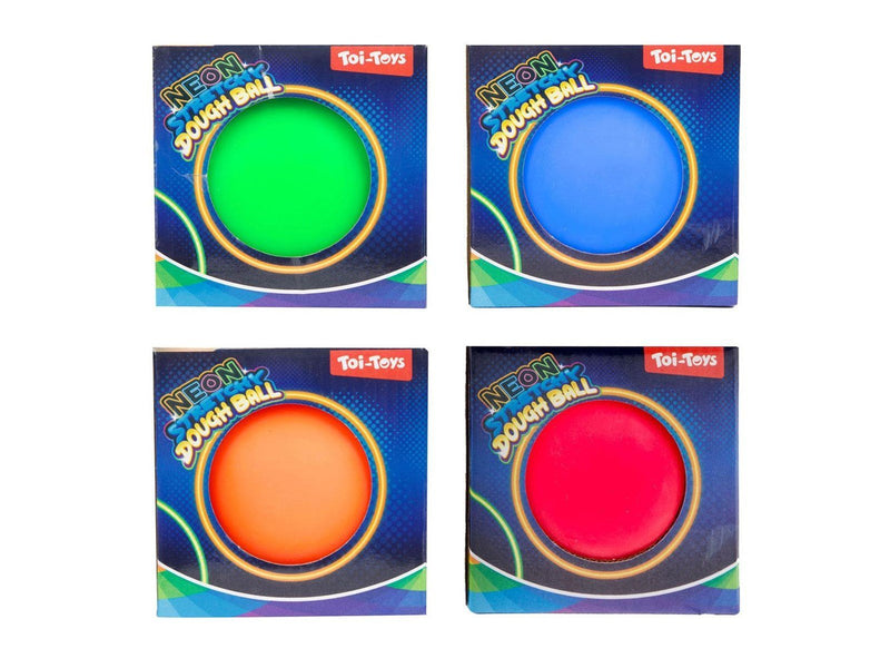 Toi-Toys Fun Kneading Ball Neon 10cm