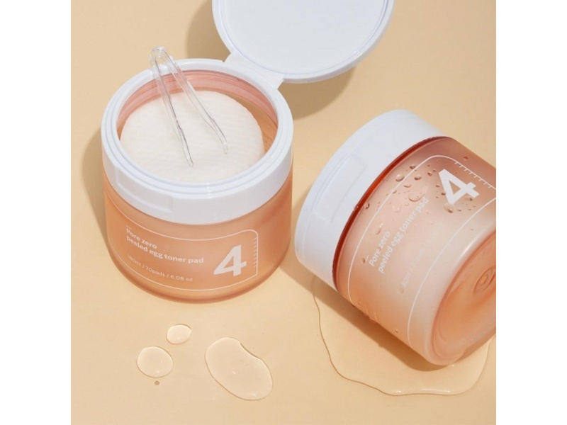 Numbuzin No.4 Pore Zero Peeled Egg Toner Pad