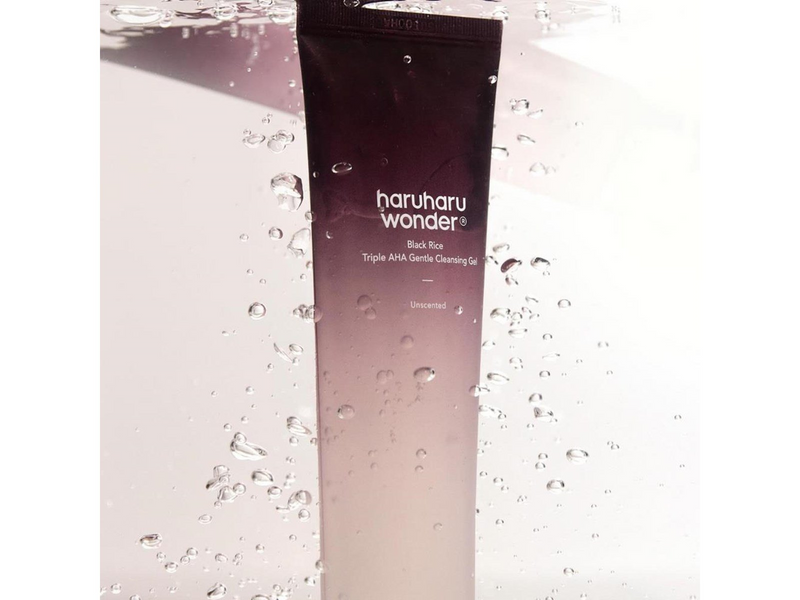 HaruHaru Wonder Black Rice Triple AHA Gentle Cleansing Gel
