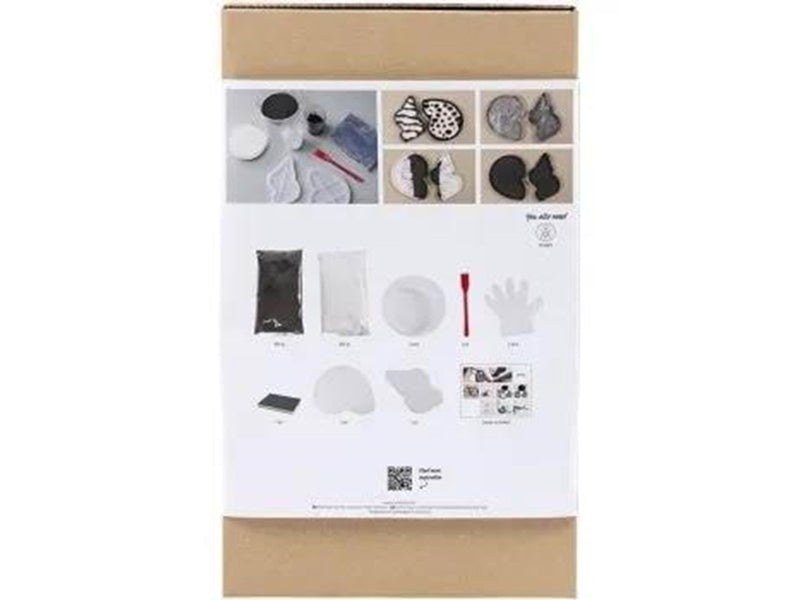 Creativ Company Craft Kit Resin Casting Conch - Black/White