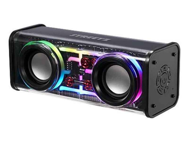 STREETZ S310 Transparent Bluetooth Speaker