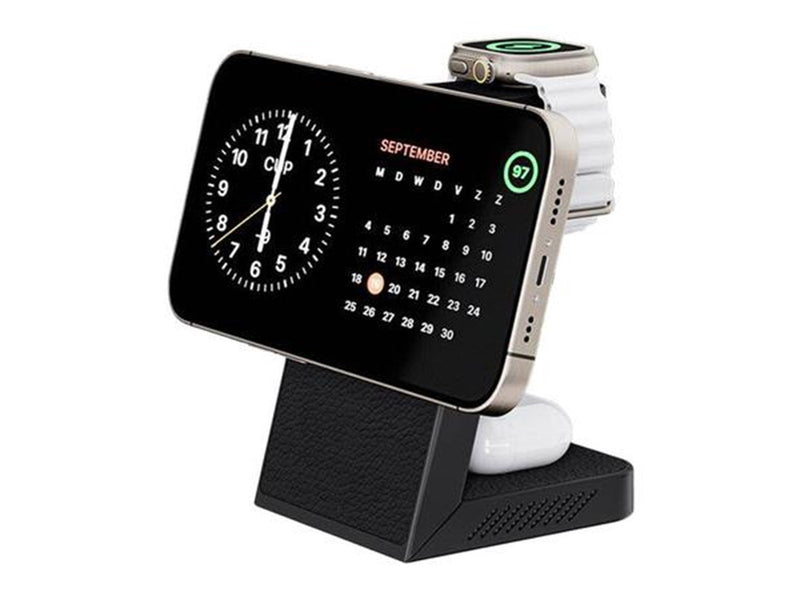 INVZI Wireless Charger – 3in1 15W Black