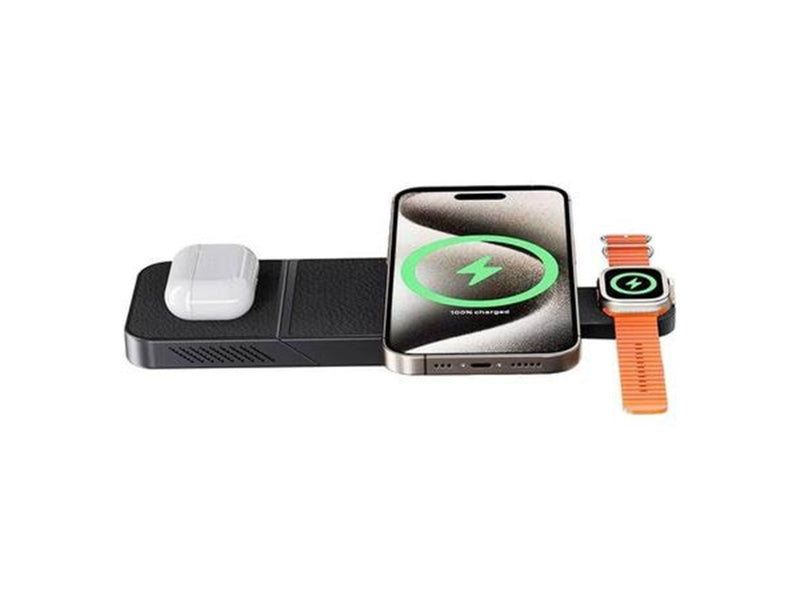 INVZI Wireless Charger – 3in1 15W Black