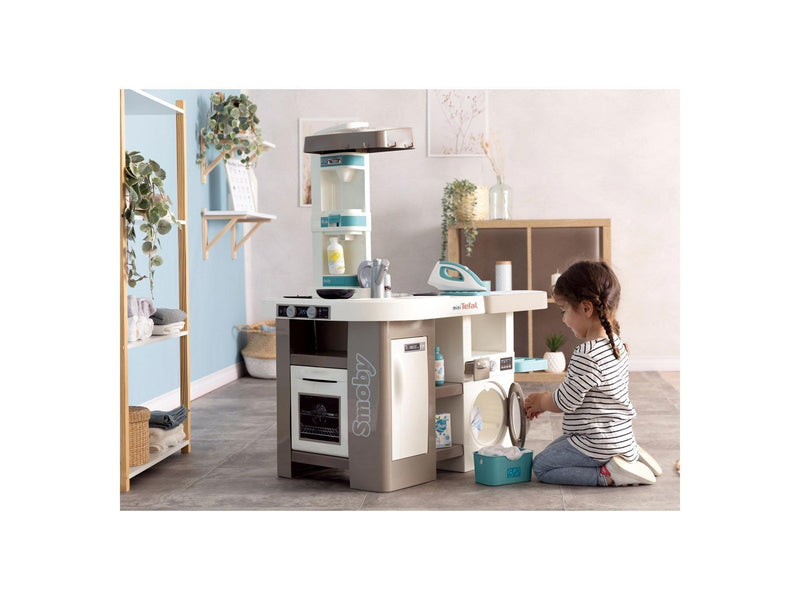 Smoby Tefal Kitchen with Household Station 36pcs.