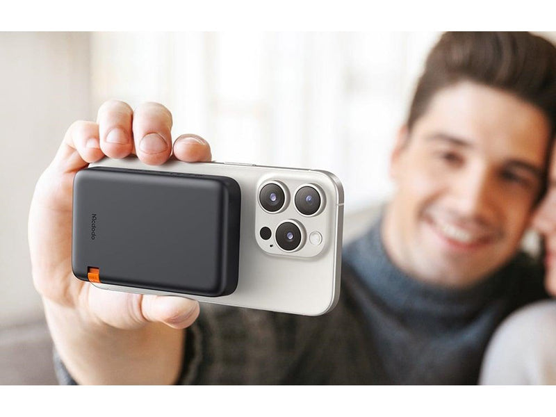 Mcdodo Magnetic Power Bank 20W - Black Powerbank (Akku) - schwarz - 10000 mAh