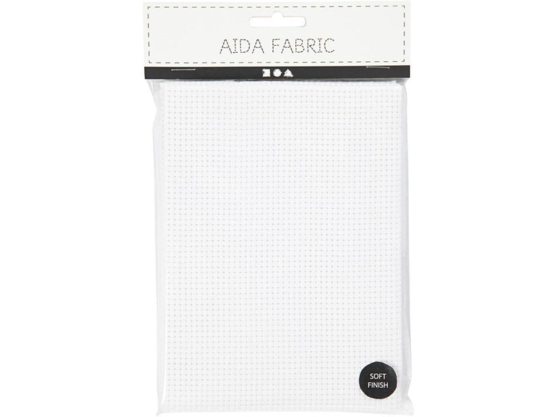Creativ Company - Aida White 35 Squares per 10 cm 50x50cm
