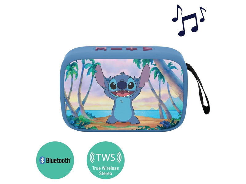 Lexibook Disney Stitch Bluetooth® Portable Speaker
