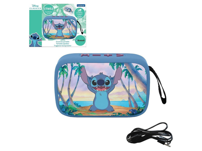 Lexibook Disney Stitch Bluetooth® Portable Speaker