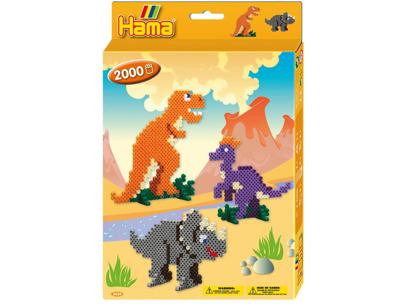 Hama Beads Set - Dino World 2000 pcs