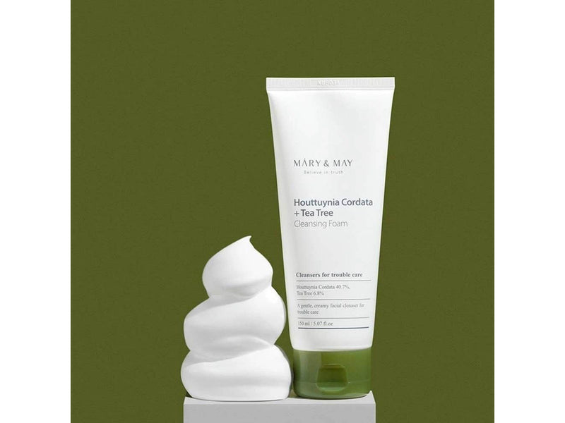Mary&May Houttuynia Cordata + Tea Tree Cleansing Foam