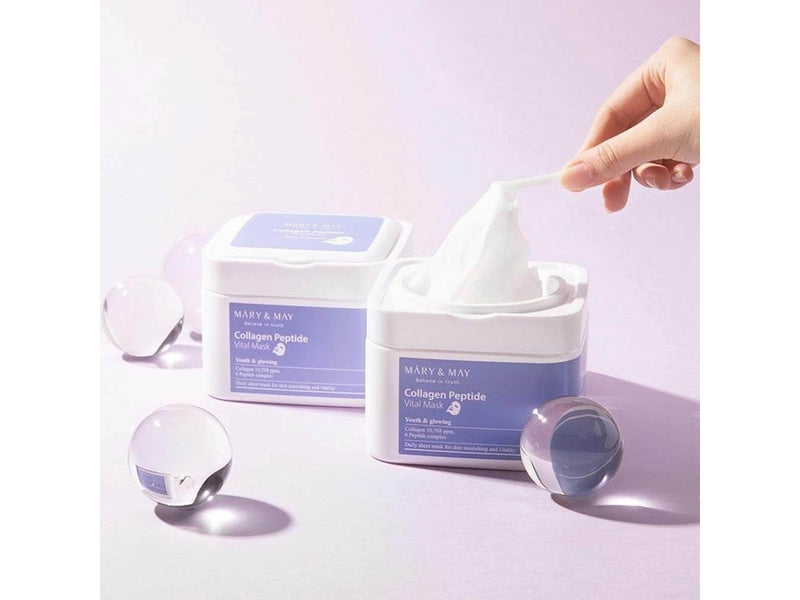 Mary&May Collagen Peptide Vital Mask 30 pcs