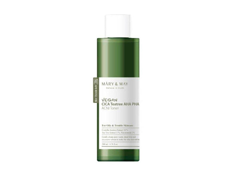 Mary&May Vegan Cica Tea Tree AHA PHA Toner