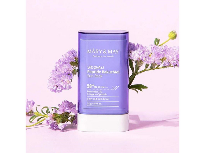 Mary&May Vegan Peptide Bakuchiol Sun Stick SPF50+ PA++++
