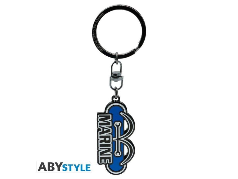 ABYstyle - ONE PIECE - Marine Keychains x4 - Schlüsselanhänger